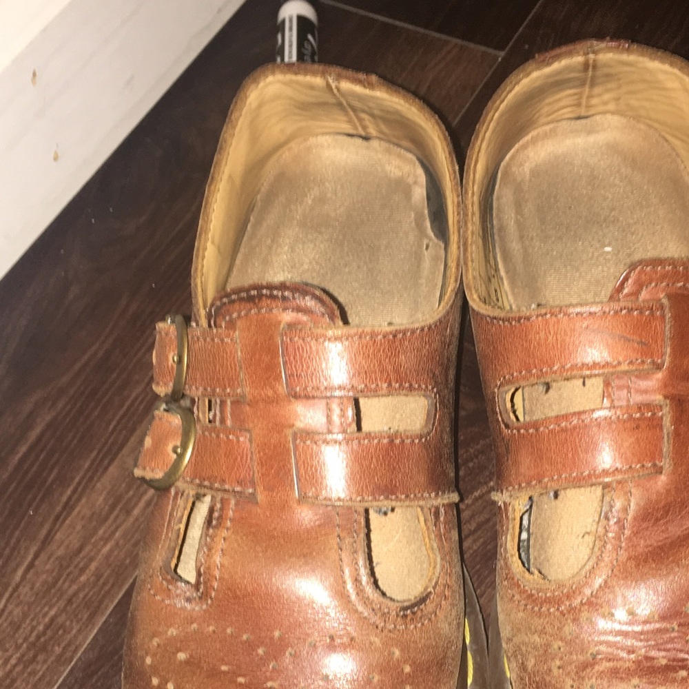 Brown Doc Marten Mary Janes